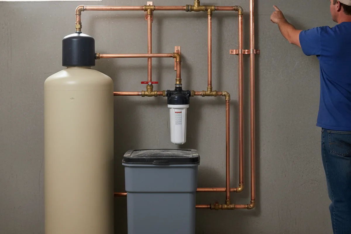 Whole-house water treatment system installed in Church Hill